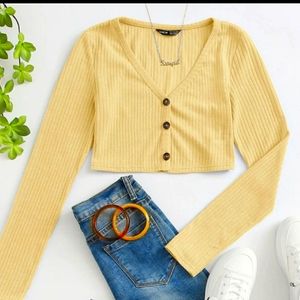 NEW cropped cardigan